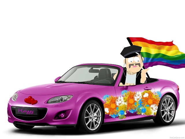 funny gay miata picture Extreme jerk offs